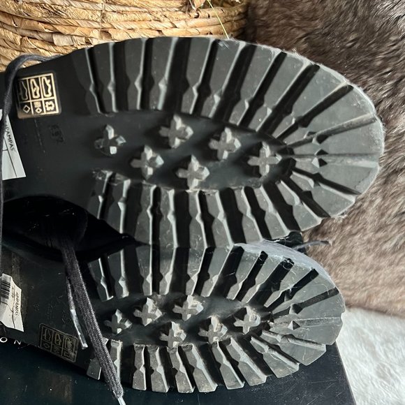 Dune London-PAMPAS- Pearl embellished Lace Up Ankle Boots *Size 39 - Picture 8 of 12